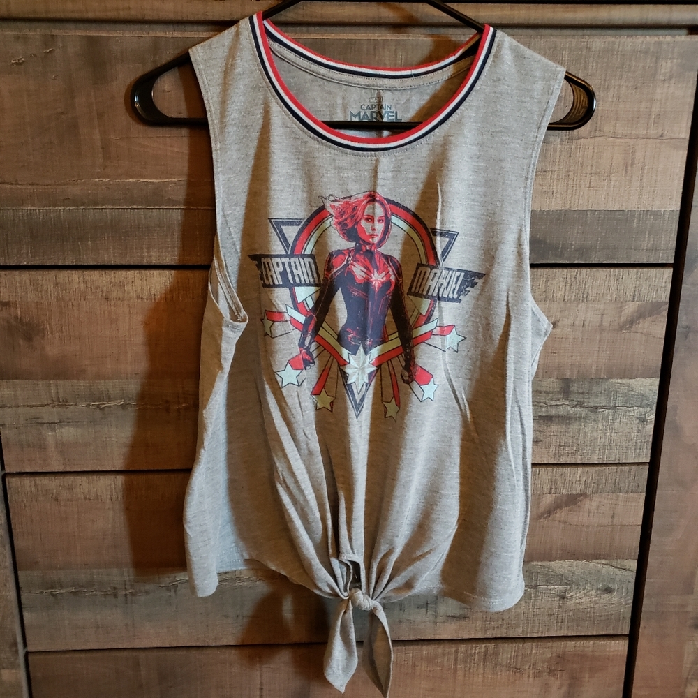 Captain Marvel Tank Top
